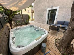 Maisons de vacances Maison a deux pas des plages avec jardin, terrasses et spa. : photos des chambres