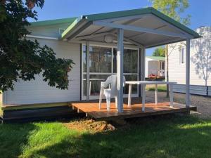Maisons de vacances Chalet climatise n°3 : photos des chambres