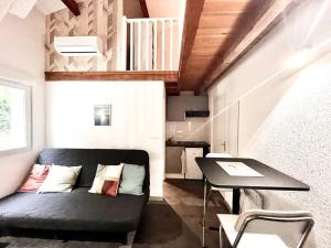 Appartements Studio meuble avec Mezzanine : photos des chambres