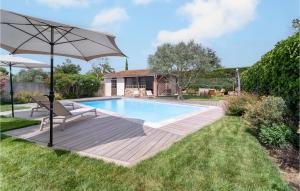 Maisons de vacances Nice Home In Villegly With Wifi, Heated Swimming Pool And 2 Bedrooms : photos des chambres