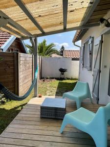 Maisons de vacances Maison de 110 m2 Capbreton 3 chambres : photos des chambres