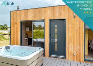 Chalets Le Laponya - Chalet avec SPA - Parking 7KW : Chalet 1 Chambre