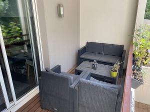 Appartements Charmant Type 2 avec terrasse : photos des chambres