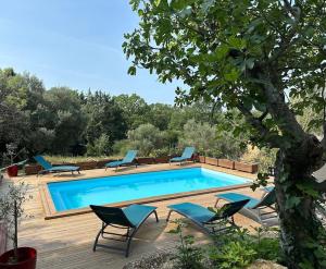 Villa provençale Les Figuiers 3 étoiles - Piscine chauffée