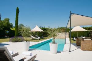 Villas maison bertuli Oliviers Aircon, heated saltwater Pool, 2 Bedrooms : photos des chambres