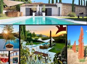 Villas maison bertuli Oliviers Aircon, heated saltwater Pool, 2 Bedrooms : photos des chambres