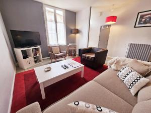 Maisons de vacances Maison de ville confortable avec cour interieure : photos des chambres