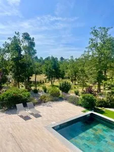 Superbe Villa Seillans LA GRANDE BASTIDE avec piscine, jardin, climatisation et salle de sport - 塞扬