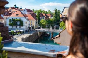 Lovely Lili on a Terrace
