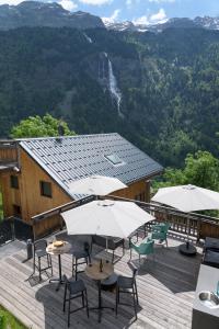 Chalets Le refuge des Sens Chalet Harmonie : photos des chambres