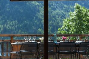 Chalets Le refuge des Sens Chalet Harmonie : photos des chambres