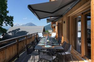 Chalets Le refuge des Sens Chalet Harmonie : photos des chambres