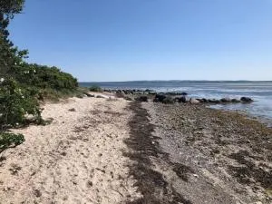 Beach House with Sea view, Private beach area, Garden, 3 Bedrooms, free WiFi and Parking - Lystrup