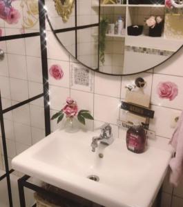 Idyllisches Nest über den Dächern