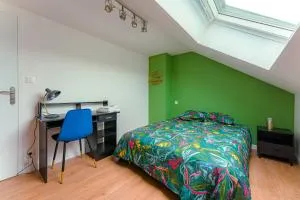 Coeur de ville #H1 - Chambre privée dans logement partagé - Wifi & Netflix - Centre ville & Transports - Machine à laver - Cholet