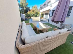 Villas VILLA AU COEUR DE L'HERAULT AVEC PISCINE ET SAUNA : photos des chambres