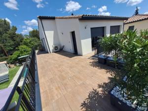 Villas VILLA AU COEUR DE L'HERAULT AVEC PISCINE ET SAUNA : photos des chambres