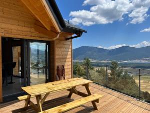 Chalets Chalet Spa et Sauna privatif aux Angles : photos des chambres