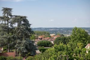 B&B / Chambres d'hotes La Maison des Monts d'Or : Chambre Familiale - Vue sur Jardin