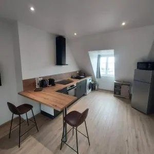 Bel appartement F2 hyper centre refait à neuf - Gratot