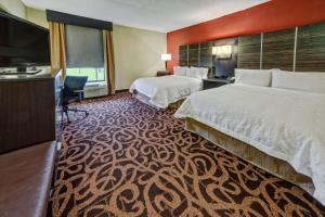 Room with Two Queen Beds - Non-Smoking room in Hampton Inn Houston Baytown