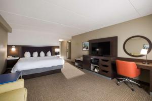 King Room- Hearing Access- Non-Smoking room in Hampton Inn McHenry