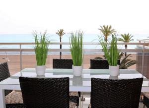 Apto BERTA en 1ª LÍNIA de PLAYA, PISCINA y PARKING Privado