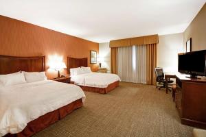 Room with Two Queen Beds - Non-Smoking room in Hampton Inn & Suites Folsom