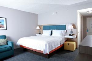 King Room with Sofa Bed - Non-Smoking room in Hampton Inn & Suites Tampa-Wesley Chapel