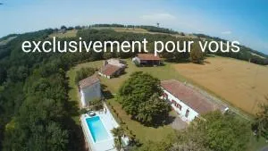 Maison au calme à la campagne dans le Quercy avec piscine et spa - 洛泽尔特