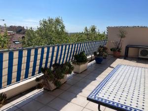 Toit terrasse proche plages Croisette et Palais des Festivals