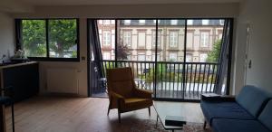 Appartements Au Nom du Zen 3 pieces avec terrasse coeur Deauville : photos des chambres