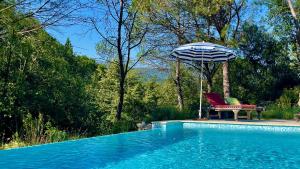 Maisons de vacances Azur Blue Villa; Rural Peace with private pool : photos des chambres