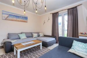 Appartement 1 Zaton beach mit Terrasse und Grill hochmodern und Strandnah