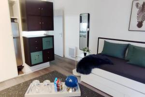 Appartements STUDCLUB studio climatise confortable face tram parking : Appartement 1 Chambre