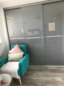 large en suite bedroom with one double bed No breakfast provided