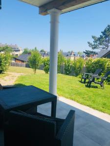 Appartements Bel Air Studios-Terrasse couverte-Jardinet-Vue Pont de Normandie-Parking prive : photos des chambres