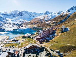 Studio lumineux avec terrasse, skis aux pieds, Tignes Le Lac - FR-1-502-490
