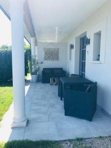 Appartements Bel Air Studios-Terrasse couverte-Jardinet-Vue Pont de Normandie-Parking prive : photos des chambres