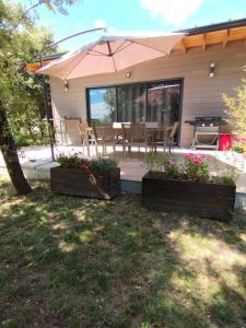 Maisons de vacances La maison en bois : photos des chambres