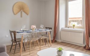 Appartements Nouveau - L'Univers - Jardin partage, barbecue : photos des chambres