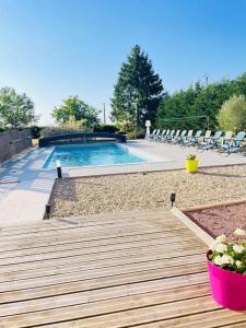 Villas Villa au calme avec piscine : photos des chambres