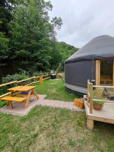 Tentes de luxe Yourte des Verts Bois : photos des chambres
