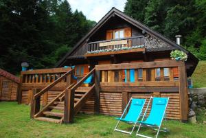 Chalets La Mazzonette - 4* chalet in de natuur met hottub : photos des chambres