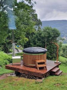 Chalets La Mazzonette - 4* chalet in de natuur met hottub : photos des chambres