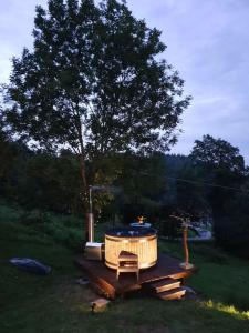 Chalets La Mazzonette - 4* chalet in de natuur met hottub : photos des chambres