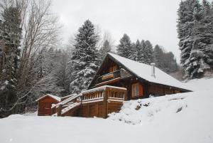 Chalets La Mazzonette - 4* chalet in de natuur met hottub : photos des chambres