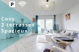 *ALCO Appart 2 chambres, WIFI, Parking, Terrasses* - Grabels