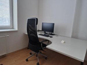 Family apartment with garden view