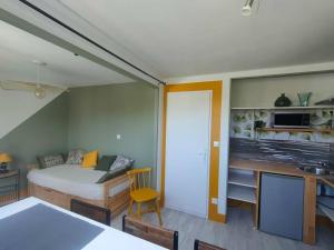 Nid douillet climatisée avec terrasse et vélos